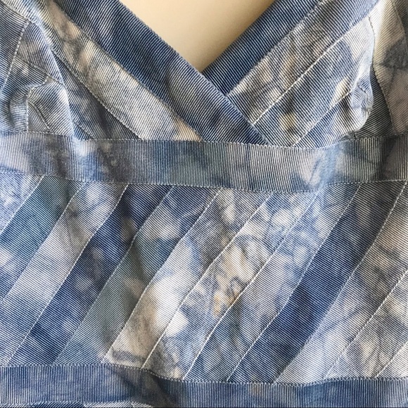 Prada blue cotton slip bandage summer dress xs - Picture 4 of 7